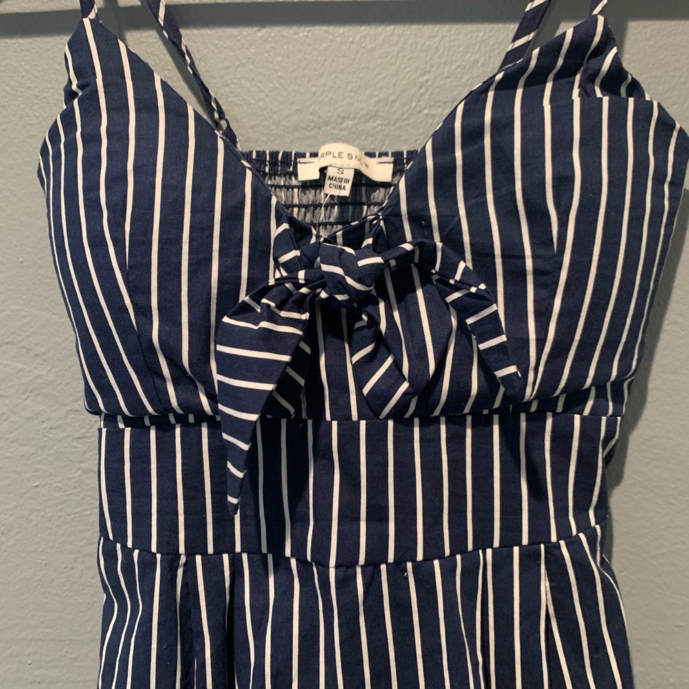 Striped Mini Dress - Picture 2 of 2